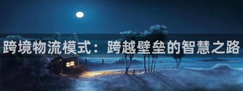 狗子28娱乐官网网页:跨境物流模式: