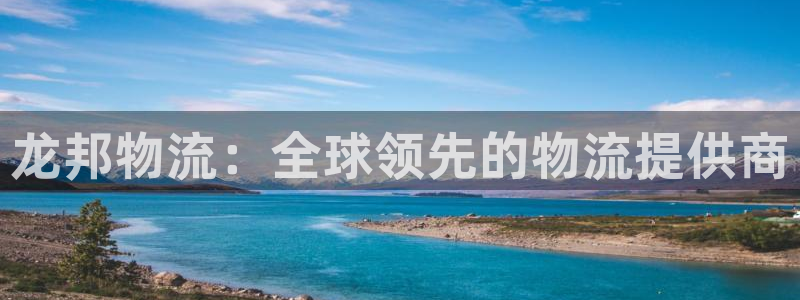 狗子28注册步骤：龙邦物流：全球领先